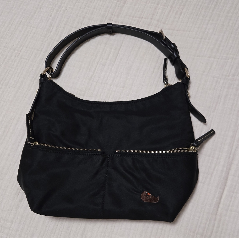Dooney & Burke Black Nylon Women’s Shoulder Bag